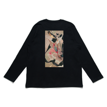 Load image into Gallery viewer, "Death of a Star" Cut and Sew Wide-body Long Sleeved Tee Black