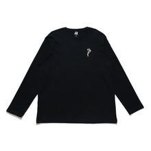 Load image into Gallery viewer, "Death of a Star" Cut and Sew Wide-body Long Sleeved Tee Black