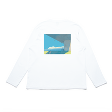 Load image into Gallery viewer, "Yesterday" Cut and Sew Wide-body Long Sleeved Tee White