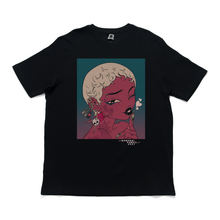 Load image into Gallery viewer, "Punkx" Cut and Sew Wide-body Tee White/Black