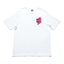 Load image into Gallery viewer, "Snake Demon" Cut and Sew Wide-body Tee White/Black