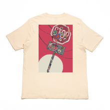 Load image into Gallery viewer, "Sign" Cut and Sew Wide-body Tee White/Beige