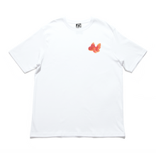 Load image into Gallery viewer, "Free Fall" Cut and Sew Wide-body Tee White/Black