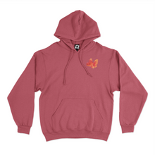 Load image into Gallery viewer, "Free Fall" Basic Hoodie Black/Pink