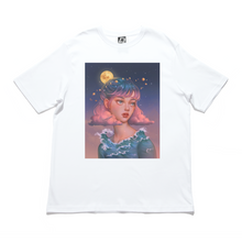 Load image into Gallery viewer, "Voyager" Cut and Sew Wide-body Tee White/Black