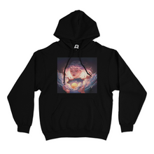 Load image into Gallery viewer, "Moon Catcher" Basic Hoodie White/Black