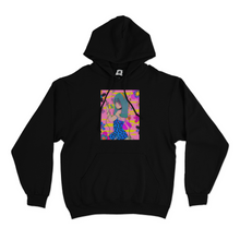 Load image into Gallery viewer, "Mellow Funky Garden" Basic Hoodie Black