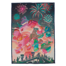 Load image into Gallery viewer, "Bunny Mecha Fight" Rug