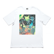 Load image into Gallery viewer, "Breachhh" Cut and Sew Wide-body Tee White/Black