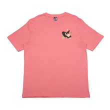 Load image into Gallery viewer, "Sakura" Cut and Sew Wide-body Tee Salmon Pink