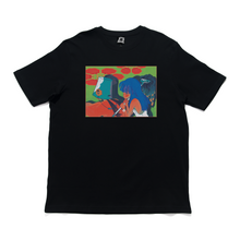Load image into Gallery viewer, "Seeking" Cut and Sew Wide-body Tee White/Black