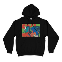 Load image into Gallery viewer, "Seeking" Basic Hoodie Black/White