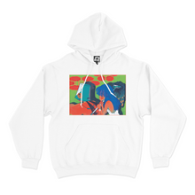 Load image into Gallery viewer, "Seeking" Basic Hoodie Black/White