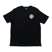 Load image into Gallery viewer, "Lamp and Kettle" Cut and Sew Wide-body Tee Black