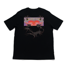 Load image into Gallery viewer, "Magical-V" Cut and Sew Wide-body Tee White/Black