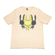 Load image into Gallery viewer, "Soul Escape" Cut and Sew Wide-body Tee Black/Beige