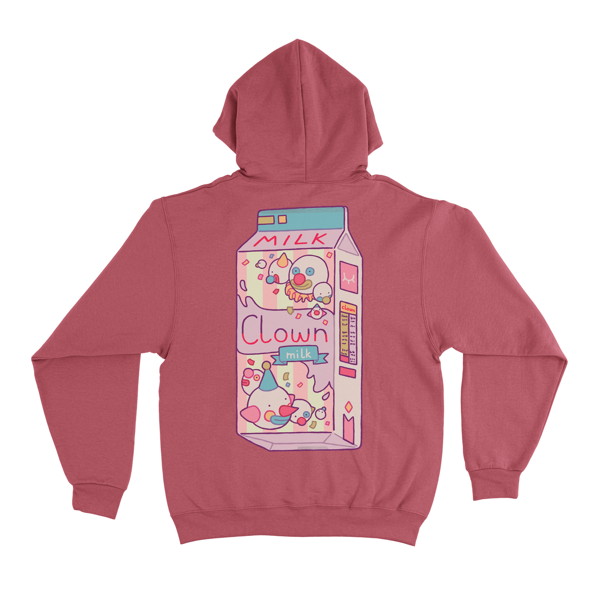 Pink sales milk hoodie