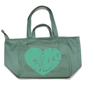 "Congming1" Tote Carrier Bag Cream/Green