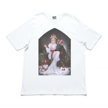 Load image into Gallery viewer, "Scandinavian December" Cut and Sew Wide-body Tee White/Black