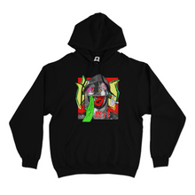 Load image into Gallery viewer, "Street Knight" Basic Hoodie Black/White
