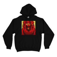 Load image into Gallery viewer, "Chomp" Basic Hoodie Black/White
