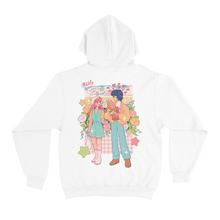 Load image into Gallery viewer, "Colorful Crush" Basic Hoodie White