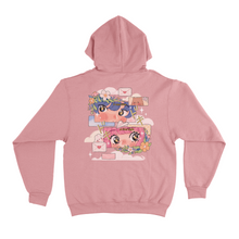 Load image into Gallery viewer, "Love at First Sight" Fleece Hoodie Light Pink