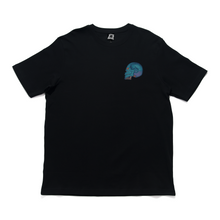 Load image into Gallery viewer, "4" Cut and Sew Wide-body Tee Black