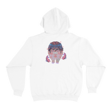Load image into Gallery viewer, "Calm" Basic Hoodie White/Pink
