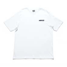Load image into Gallery viewer, "Waves" Cut and Sew Wide-body Tee White