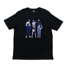 Load image into Gallery viewer, "Girls 01" Cut and Sew Wide-body Tee White/Black