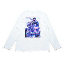 Load image into Gallery viewer, "Drive" Cut and Sew Wide-body Long Sleeved Tee White