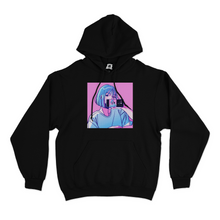 Load image into Gallery viewer, "Selfie" Basic Hoodie Black
