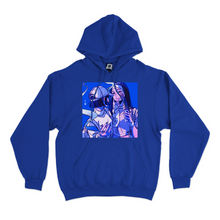 Load image into Gallery viewer, "Blue" Fleece Hoodie Cobalt Blue