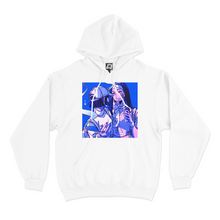 Load image into Gallery viewer, "Blue" Basic Hoodie White