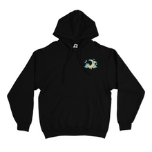 Load image into Gallery viewer, "Whale Window" Basic Hoodie White/Black