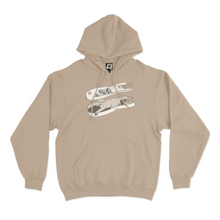 Load image into Gallery viewer, "Doggo" Fleece Hoodie Beige