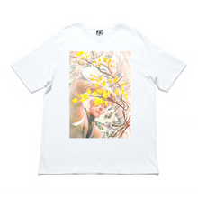 Load image into Gallery viewer, "Eyeline 7" Cut and Sew Wide-body Tee White/Beige