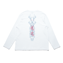 Load image into Gallery viewer, "Eyeline 8" Cut and Sew Wide-body Long Sleeved Tee White