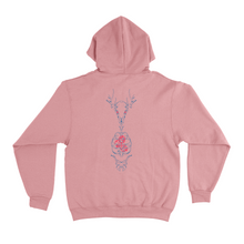 Load image into Gallery viewer, "Eyeline 8" Fleece Hoodie Light Pink