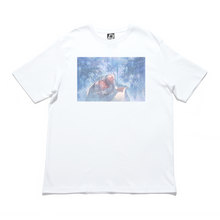 Load image into Gallery viewer, "Eyeline 9" Cut and Sew Wide-body Tee White