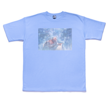 Load image into Gallery viewer, "Eyeline 9" Taper-Fit Heavy Cotton Tee Sky Blue