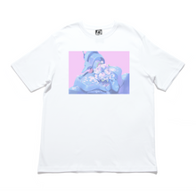 Load image into Gallery viewer, "Unit 01" Cut and Sew Wide-body Tee White/Black