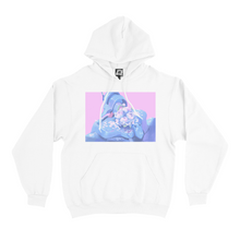 Load image into Gallery viewer, "Unit 01" Basic Hoodie Black/White