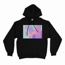 Load image into Gallery viewer, "Unit 02" Basic Hoodie Black/White
