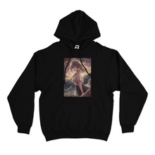 Load image into Gallery viewer, "Sunset" Basic Hoodie Black