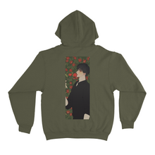 Load image into Gallery viewer, "Camellia" Fleece Hoodie Khaki
