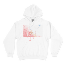 Load image into Gallery viewer, "Cherry Blossom" Basic Hoodie White