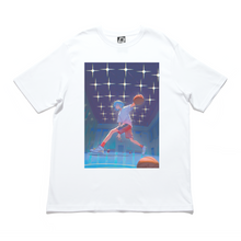 Load image into Gallery viewer, "Basket" Cut and Sew Wide-body Tee White/Black