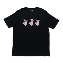 Load image into Gallery viewer, "Kirukill" Cut and Sew Wide-body Tee White/Black